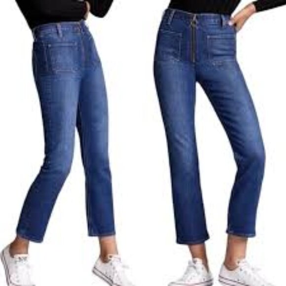 Denim Forum The Just Peachy Straight Size 26 - Picture 1 of 10